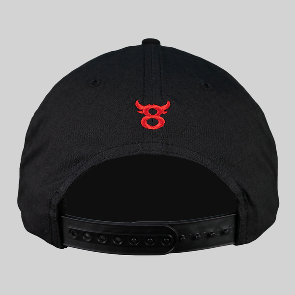 8 Seconds Rodeo “Heritage” Rope Hat — Black
