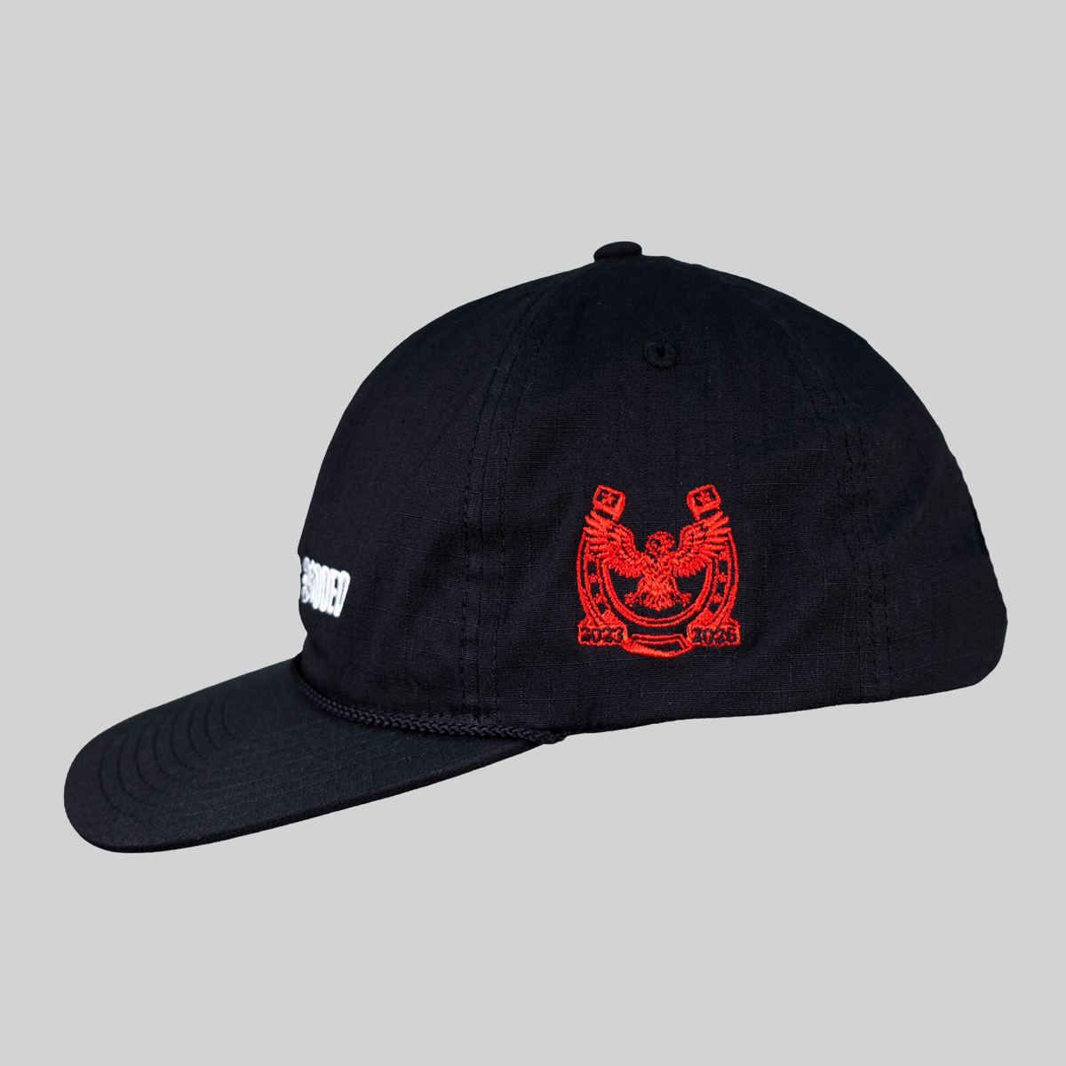 8 Seconds Rodeo “Heritage” Rope Hat — Black