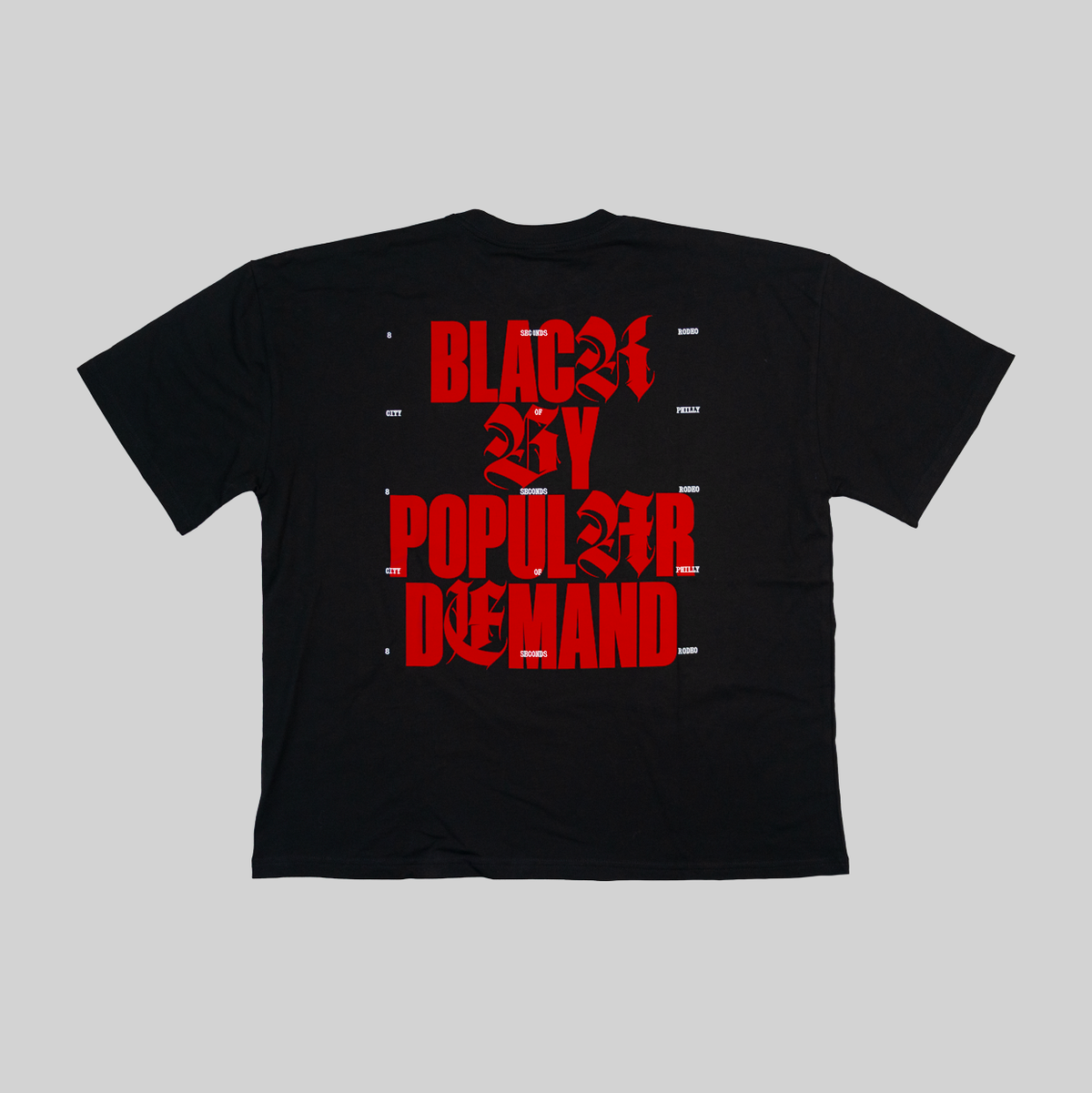 8 Seconds Rodeo “Rodeo Jawn” Philly Tee — Black