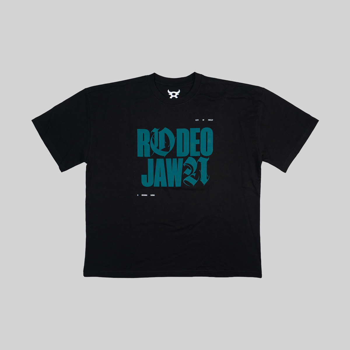 8 Seconds Rodeo “Rodeo Jawn” Philly Tee — Black
