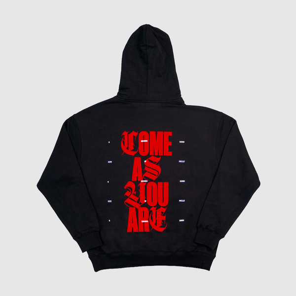 8 Seconds Rodeo “Come As You Are” Hoodie — Black
