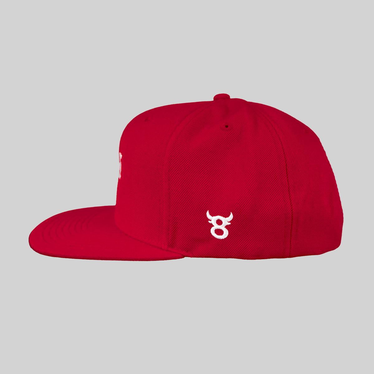 8 Seconds Rodeo “Philly” Snapback — Red