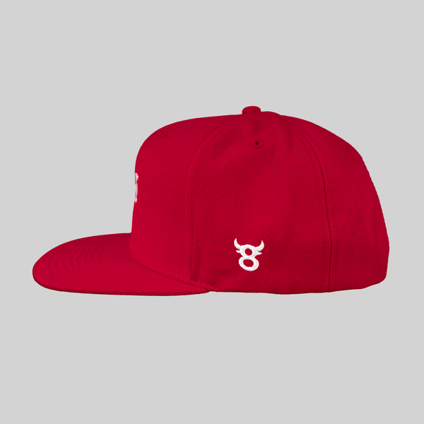 8 Seconds Rodeo “Philly” Snapback — Red