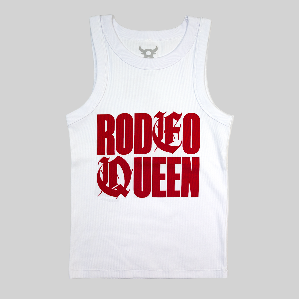 8 Seconds Rodeo “Rodeo Queen” Tank — White