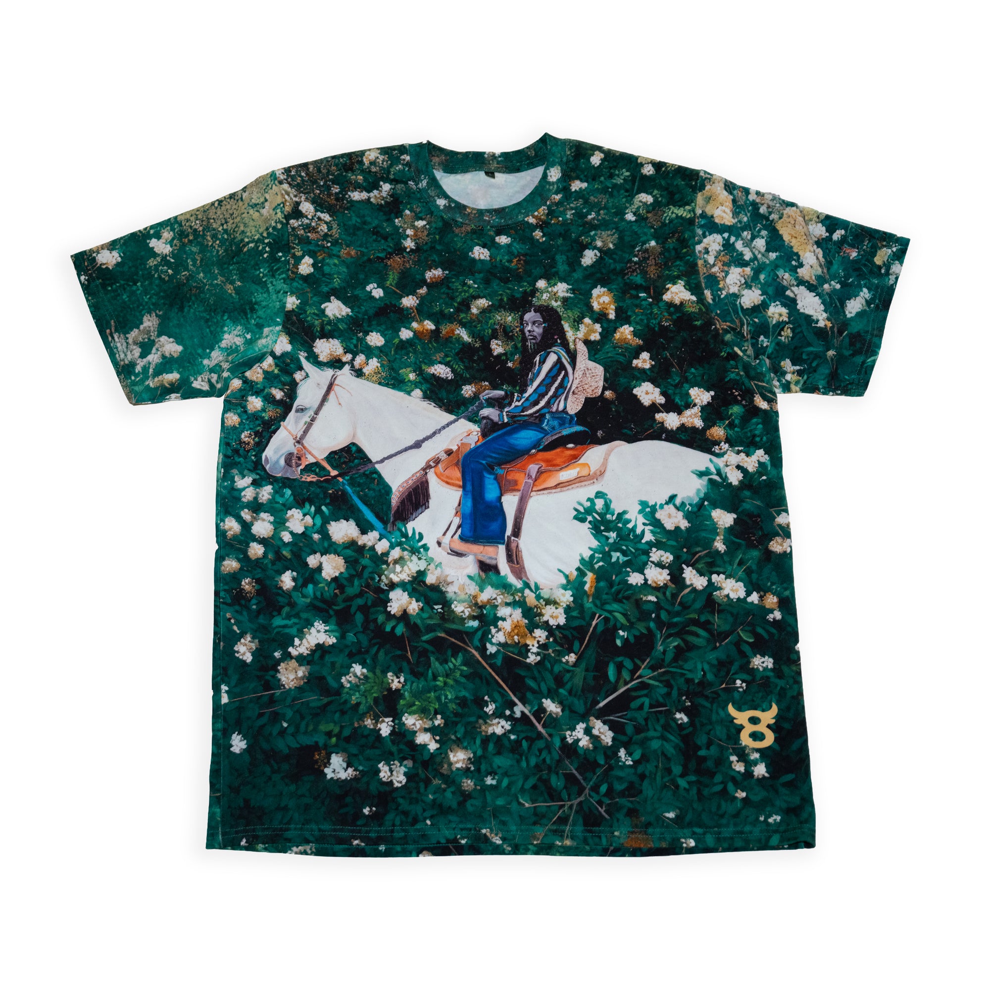 Floral Cowgirl Tee
